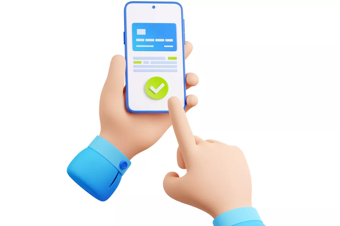 Bigger view of Bank card mobile phone online payment
